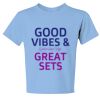 Youth Dri Power ® 50/50 Cotton/Poly T Shirt Thumbnail
